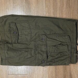 Old Navy Men's Dark Green Cargo Shorts